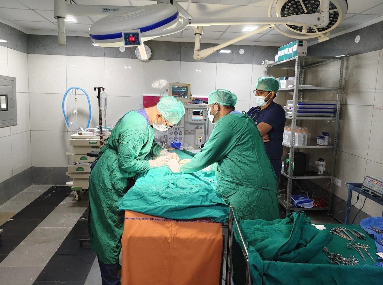 Pediatric operation theatre